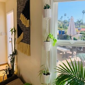 3 tier macrame plant hanger